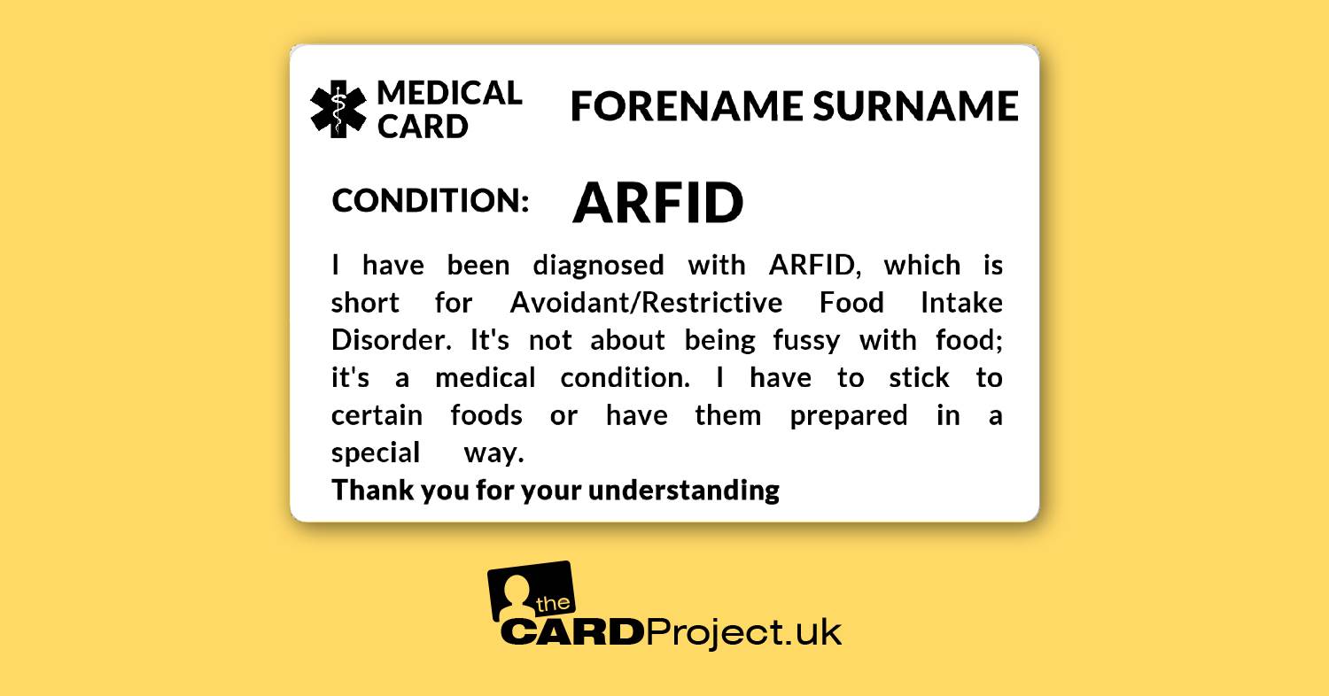 ARFID Mono ID Card  (FRONT)